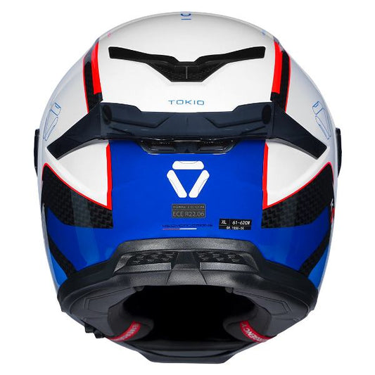 Korda Icon Tokio Helmet (Gloss White Red & Blue)