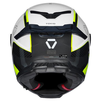 Korda Icon Tokio Helmet (Gloss White & Fluorescent Yellow)