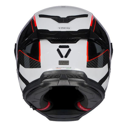 Korda Icon Tokio Helmet (Gloss White & Red)
