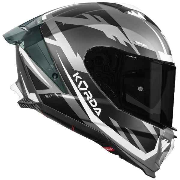 Korda Neo Atos Helmet (Matt Black & Grey)