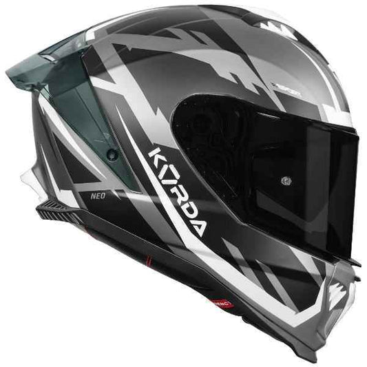 Korda Neo Atos Helmet (Matt Black & Grey)