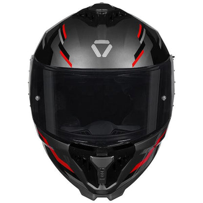 Korda Neo Fuego Helmet (Gloss Black & Red)
