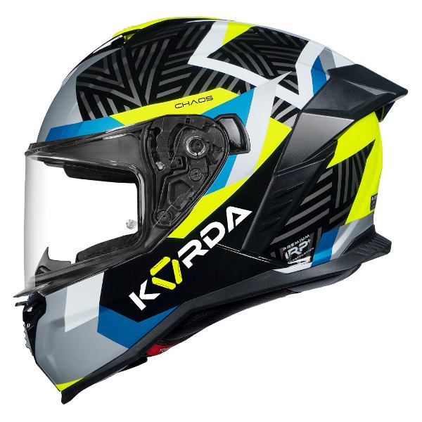 Korda Shockwave Chaos Helmet (Gloss Fluorescent Yellow)