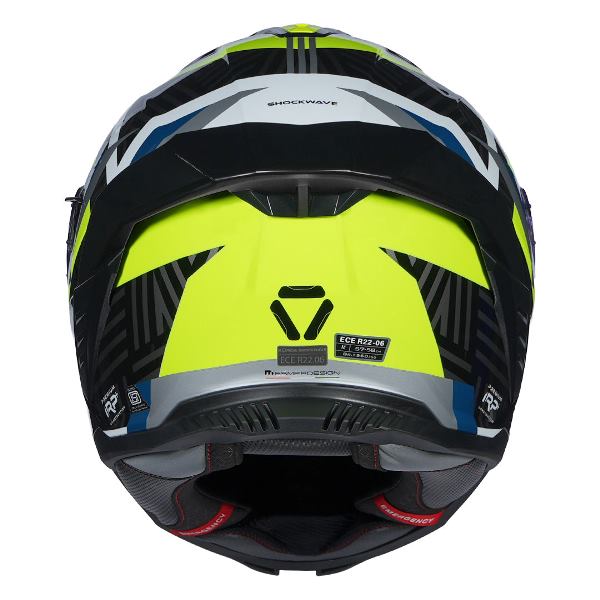 Korda Shockwave Chaos Helmet (Gloss Fluorescent Yellow)