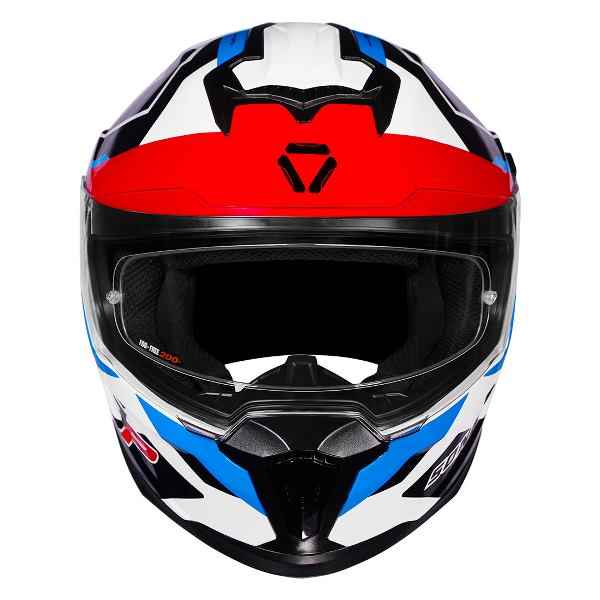 Korda Sonic GP Flash Helmet (Gloss White Red & Blue)