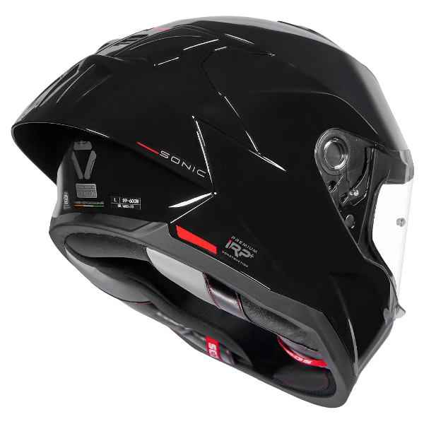 Korda Sonic GP Helmet (Solid Gloss Black)