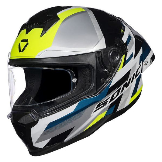 Korda Sonic GP Moze Helmet (Gloss Fluorescent Yellow)