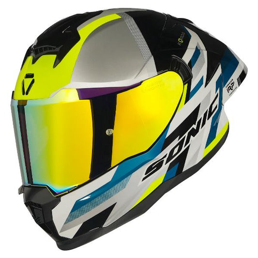 Korda Sonic GP Moze Helmet (Gloss Fluorescent Yellow)