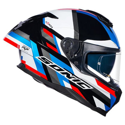 Korda Sonic GP Moze Helmet (Gloss Red & Blue)