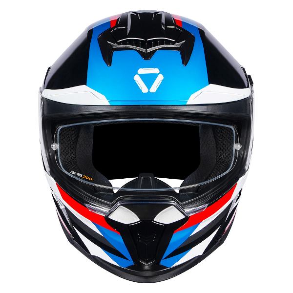 Korda Sonic GP Moze Helmet (Gloss Red & Blue)