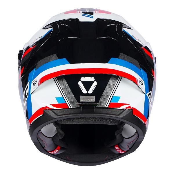 Korda Sonic GP Moze Helmet (Gloss Red & Blue)