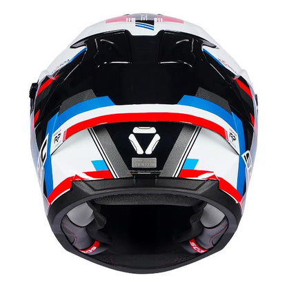 Korda Sonic GP Moze Helmet (Gloss Red & Blue)