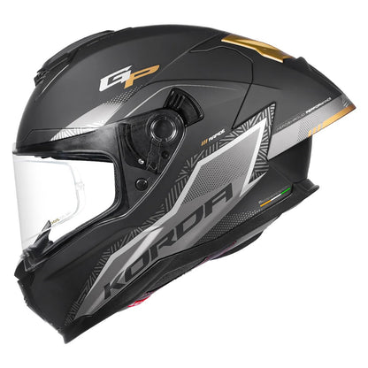 Korda Sonic GP Rapide Matt Gold Full Face - Helmet
