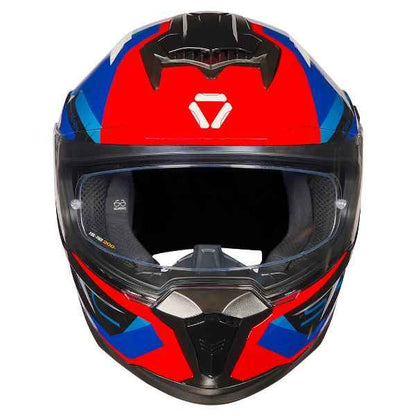 Korda Sonic GP Roadlion Helmet (Gloss Black Red & Blue)