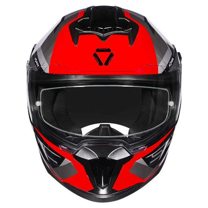 Korda Sonic GP Roadlion Helmet (Gloss Black & Red)