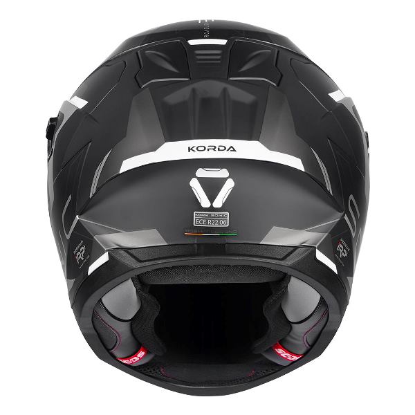 Korda Sonic GP Roadlion Helmet (Matt Black & Grey)