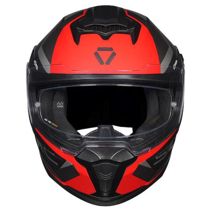 Korda Sonic GP Roadlion Helmet (Matt Black & Red)