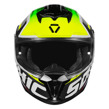 Korda Sonic GP SPI-D Fluorescent Yellow Helmet