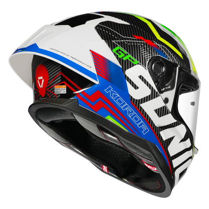 Korda Sonic GP SPI-D Fluorescent Yellow Helmet