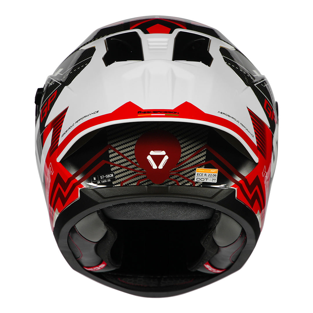 Korda Sonic GP SPI-D Red - Helmet