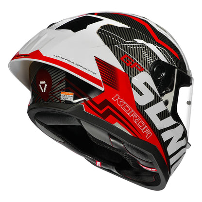 Korda Sonic GP SPI-D Red - Helmet