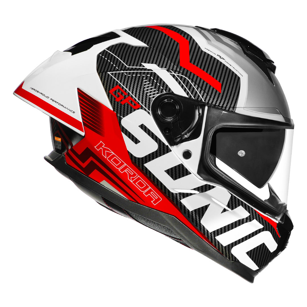 Korda Sonic GP SPI-D Red - Helmet