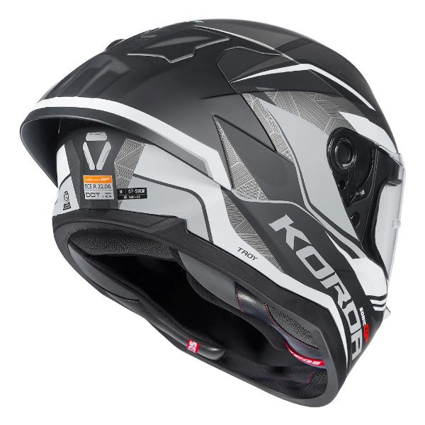 Korda Sonic GP Troy Helmet (Matt Grey)
