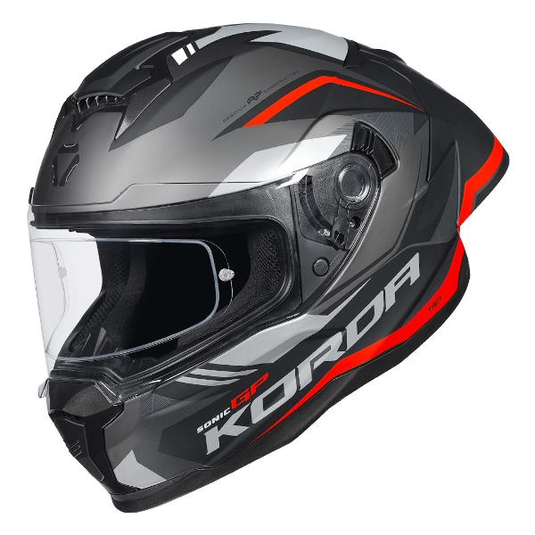 Korda Sonic GP Troy Helmet (Matt Red)
