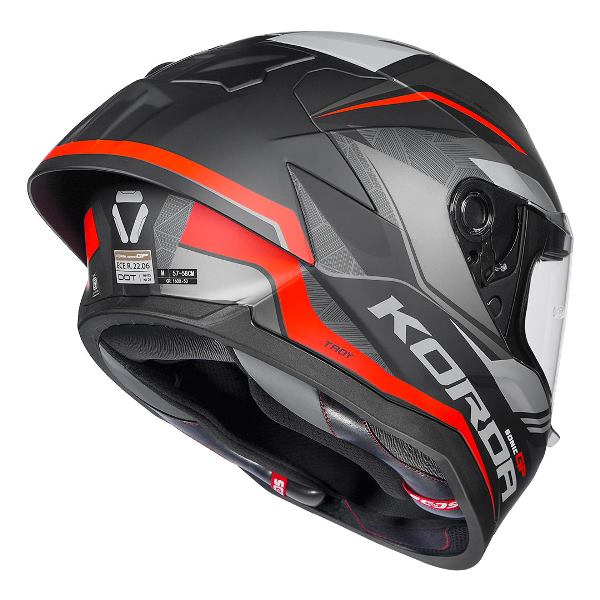 Korda Sonic GP Troy Helmet (Matt Red)