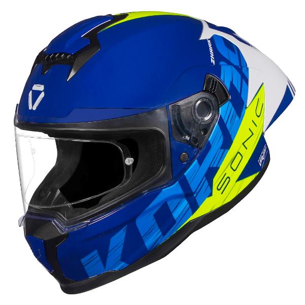 Korda Sonic GP Zhark Helmet (Gloss Blue)