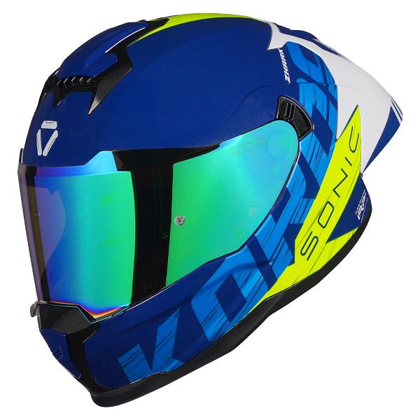 Korda Sonic GP Zhark Helmet (Gloss Blue)