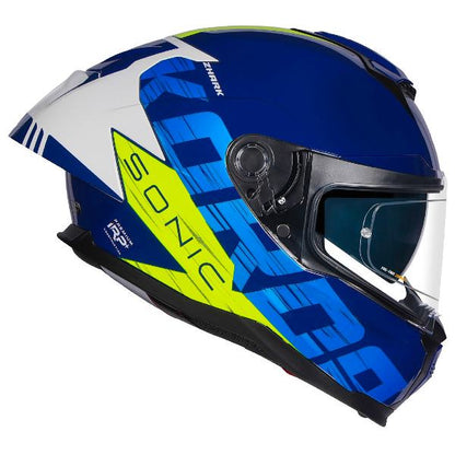 Korda Sonic GP Zhark Helmet (Gloss Blue)