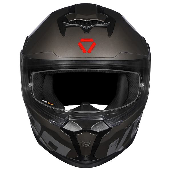 Korda Sonic GP Zhark Helmet (Gloss Grey & Red)