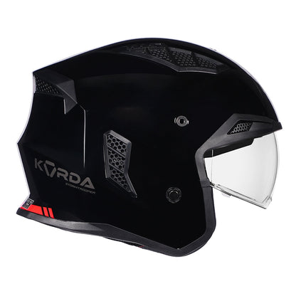Korda StormTrooper Modular Solid Helmet (Gloss Black)