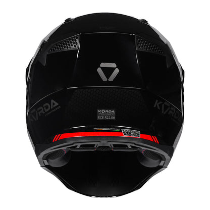 Korda StormTrooper Modular Solid Helmet (Gloss Black)