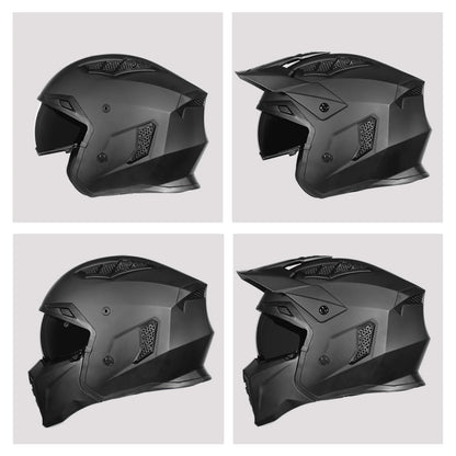 Korda StormTrooper Modular Solid Helmet (Gloss Black)
