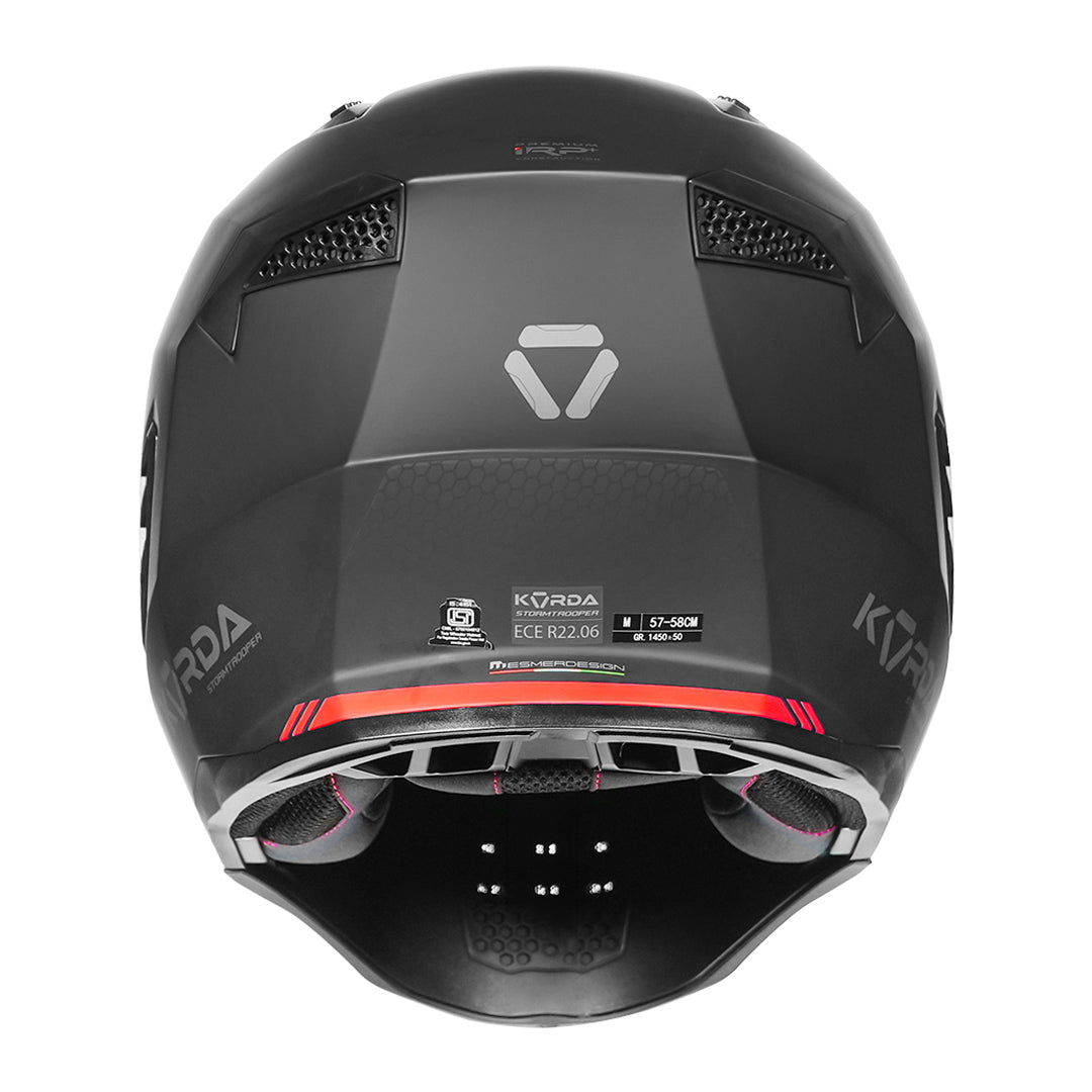 Korda StormTrooper Modular Solid Helmet (Matt Black)