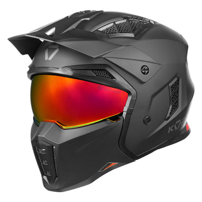 Korda StormTrooper Modular Solid Helmet (Matt Black)