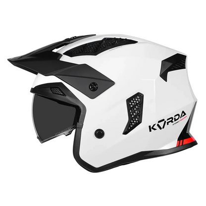 Korda StormTrooper Solid White Modular - Helmet