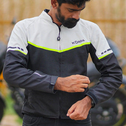 Korda Street Riding Jacket -  Fluorescent Yellow
