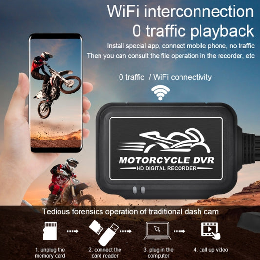 LBC Moto-B1 Motorcycle Dash Cam Without Display