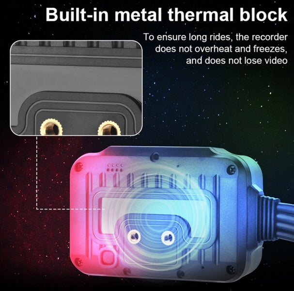 LBC Moto-B1 Motorcycle Dash Cam Without Display