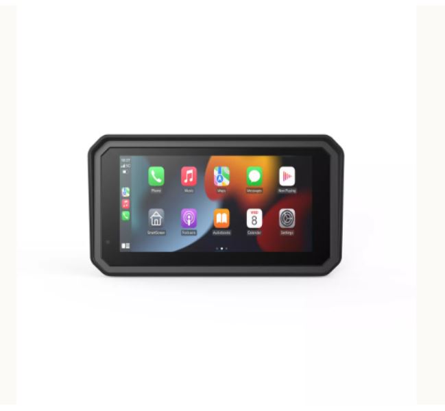 LBC Moto BM6 BMW wireless navigation with AA Carplay compatible with OEM Nav cradle &amp; wonder wheel support