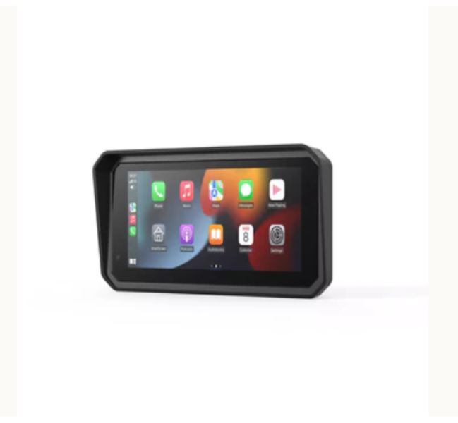 LBC Moto BM6 BMW wireless navigation with AA Carplay compatible with OEM Nav cradle &amp; wonder wheel support