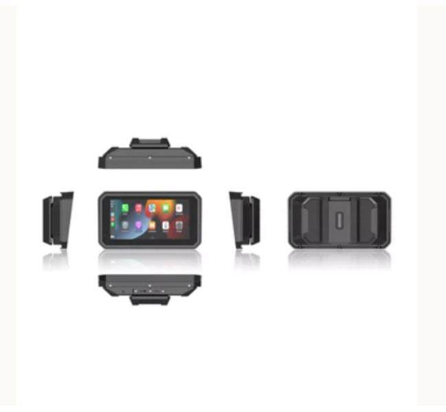 LBC Moto BM6 BMW wireless navigation with AA Carplay compatible with OEM Nav cradle &amp; wonder wheel support