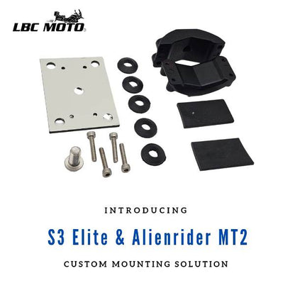 LBC Moto-Custom Mounting Solution for S3 Elite and Alienrider MT2