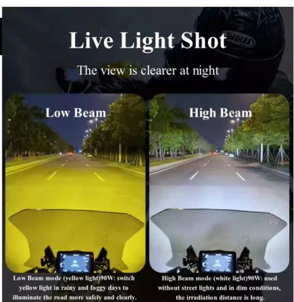 LBC Moto KEWIG K7 180 Watts Spread and Focus Auxilary light