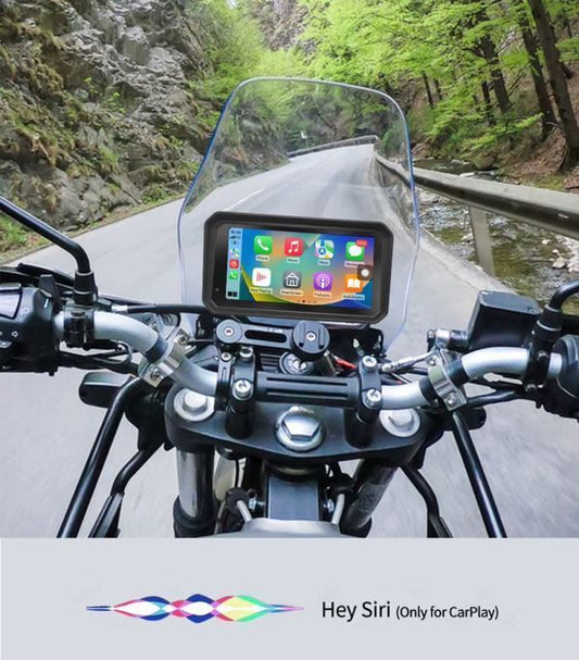 LBC Moto-M3 Elite 6.25-inch Magnetic Quick Release Motorcycle Navigation System with Camera, TPMS, and GPS