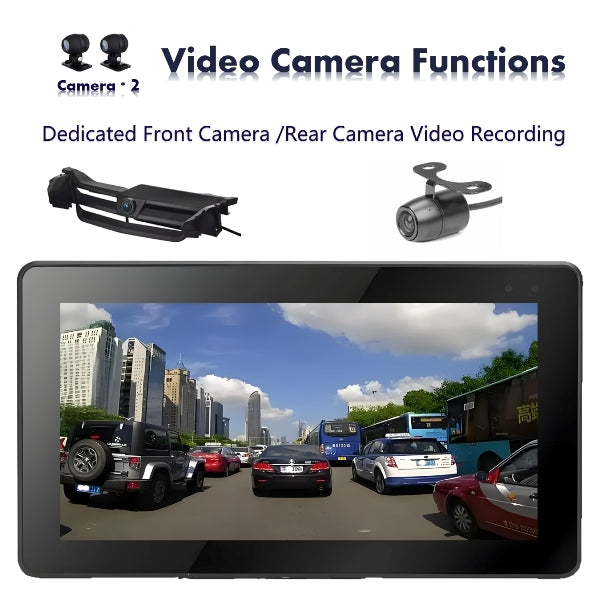 LBC Moto-S5 Pro BMW (GS750-1300) Only Motorcycle Navigation System with Wireless AA/Carplay-(Navigation Bracket)