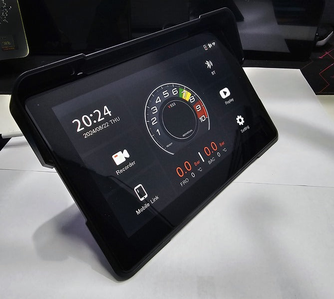 LBC Moto-Universal S722 V533 CPU Wireless Navigation 7"Touch Screen GPS Camera Remote and TPMS